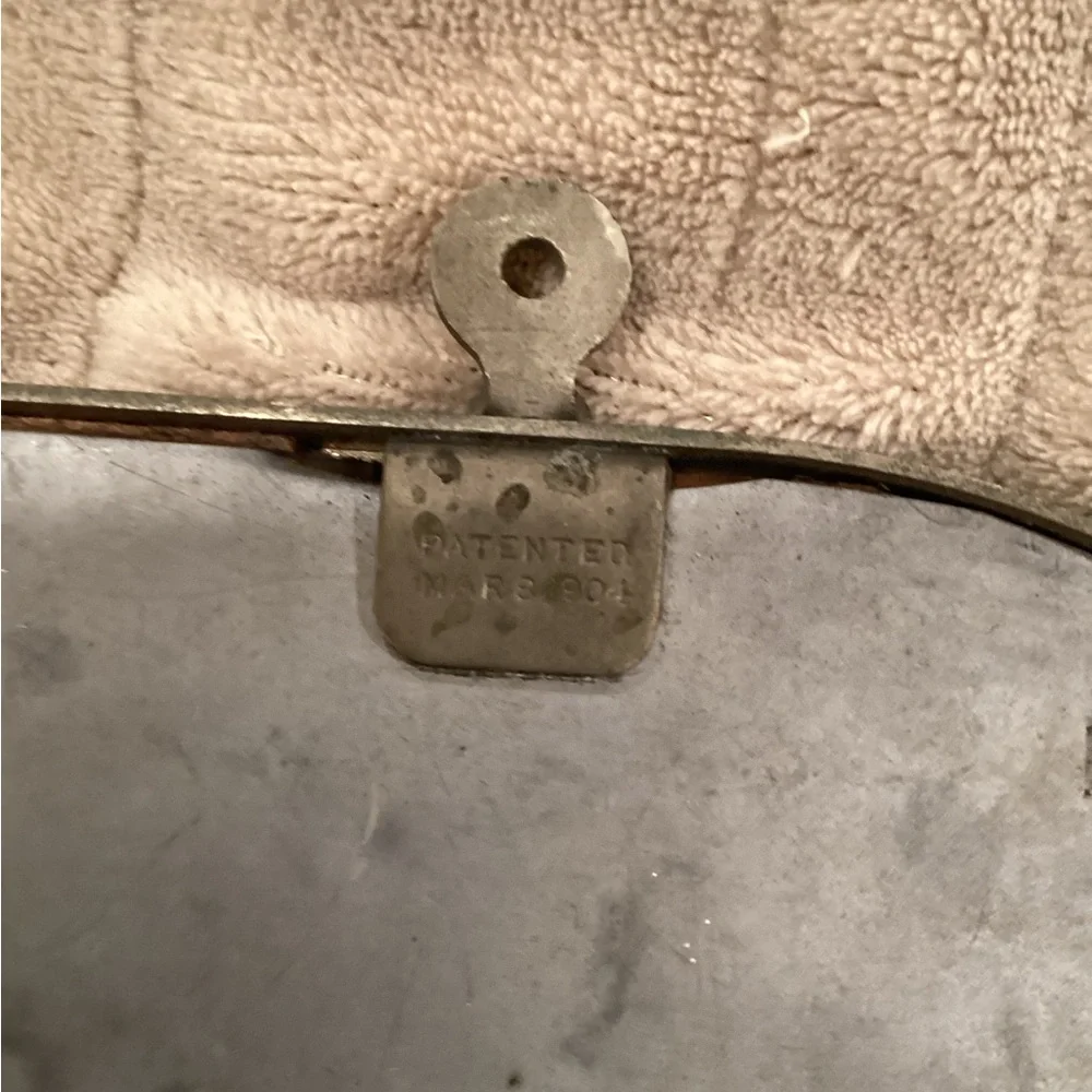 Antique Brasscrafters Framed Mirror circa 1905 Barbers Mirror M OFFERS - Picture 9 of 11